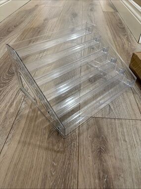 Versatile Acrylic Display Rack for Toy Cars x2